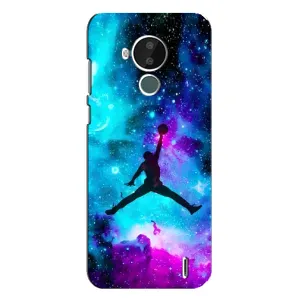 Чехлы для Nokia C30 - с картинкой JORDAN (AlphaPrint) (Яркий Джордан)