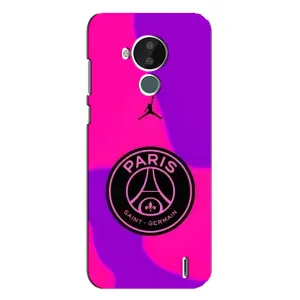 Чехлы PSG для Nokia C30 (AlphaPrint) (яркий ПСЖ)