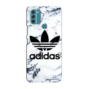 Чохли Адидас для Nokia C31 (AlphaPrint) (Адідас на мраморі)