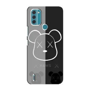 Чехлы для Nokia C31 - Bearbrick Louis Vuitton (PREMIUMPrint) (БеарБрик глаза)