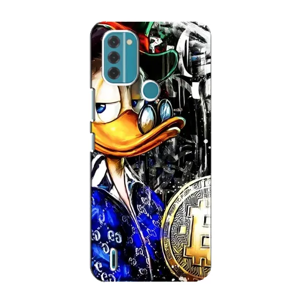 Чехол с принтом «Биткойн Скрудж» для Nokia C31