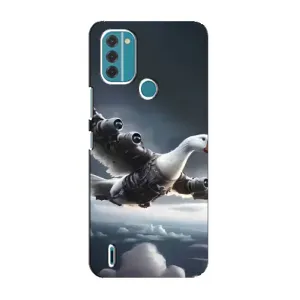 Чохол з мемом Тралалело тралала на Nokia C31 (Бомбардіні гусіні)