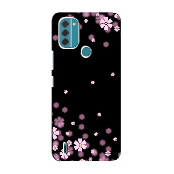 Чехол с принтом «Цветочки маленькие» для Nokia C31