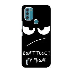 Чехол для Нокиа С31 - (AlphaPrint) с печатью (ТОП продаж) (Dont Touch)