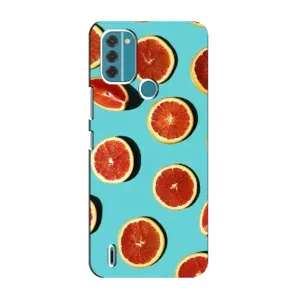 Чохли з фруктами для Nokia C31 (VPrint) (Грейпфрут)