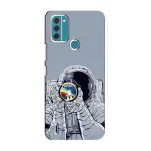 Чохол NASA для Nokia C31 (AlphaPrint) (Космонавт фото)