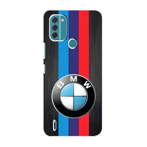 Чехол для Нокиа С31 - с принтом БМВ (AlphaPrint) (Лого BMW)