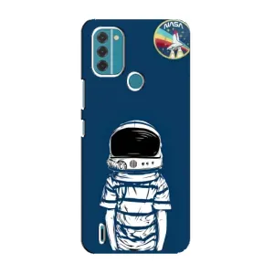 Чохол NASA для Nokia C31 (AlphaPrint) (Хлопчик в шоломі)