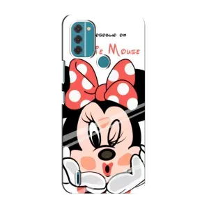 Міккі Маус чохол для Nokia C31 (AlphaPrint - Мультяшні) (Маус Мінні)