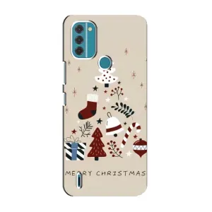Різдвяні Чохли для Nokia C31 (VPrint) (Merry Christmas)