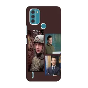 Чохол для Nokia C31 (AlphaPrint - с принтом Зеленського) (Президент)