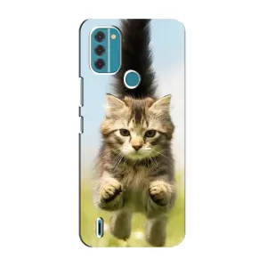 Чохли з Котиками для Nokia C31 (VPrint) (Прижок кота)