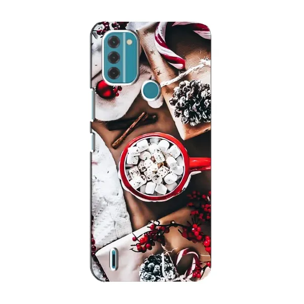 Чехол с принтом «Рождественская атмосфера» для Nokia C31