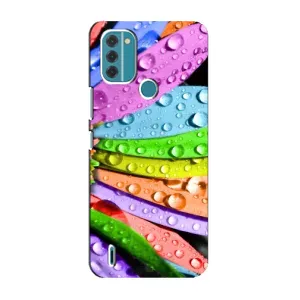 Чехлы (ART) Цветы на Nokia C31 (VPrint) (Семиквітка)