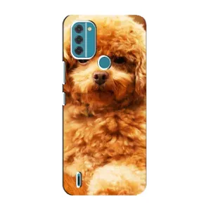 Чохли з собаками для Nokia C31 (VPrint) (Цуценя Бішон)