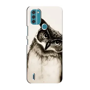 Чохол з пташками на Nokia C31 (VPrint) (Сова)