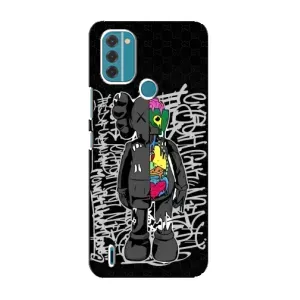 Чехлы для Nokia C31 - Bearbrick Louis Vuitton (PREMIUMPrint) (Стиль Bearbrick)