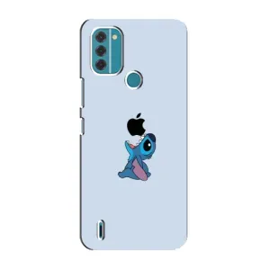 Чохол з принтом Стіч на Nokia C31 (Stitch apple)