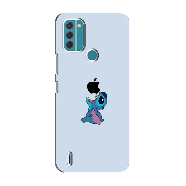 Чохол з принтом «Stitch apple» для Nokia C31 Чохол з принтом «Stitch apple» для Nokia C31