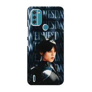 Чохли Венсдей на Nokia C31 Уенсдей (AlphaPrint) (Венздей кішка)