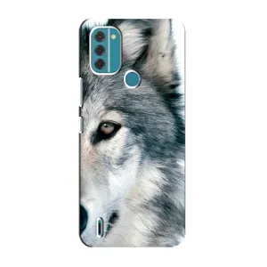 Чехлы с картинками животных Nokia C31 (Волк)