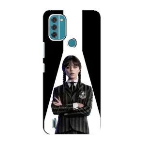 Чохли Венсдей на Nokia C31 Уенсдей (AlphaPrint) (W-Wednesday)