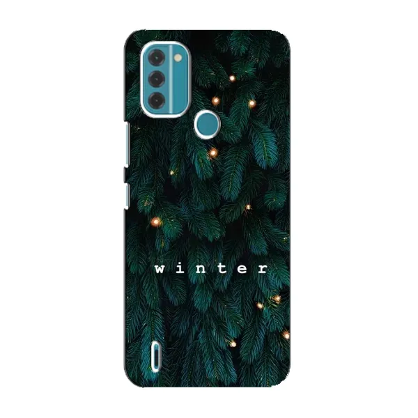 Чехол с принтом «Winter» для Nokia C31