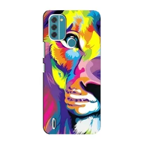 Чохол з картинкою ЛЕВ для Nokia C31 (VPrint) (Яскравий Лев)