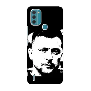 Чохол для Nokia C31 (AlphaPrint - с принтом Зеленського) (Зеленский АРТ)