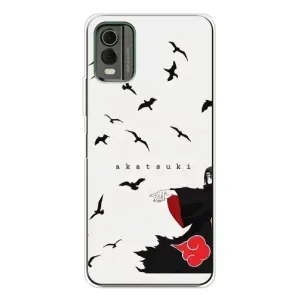 Чехлы на тему: Итачи Учиха для Nokia C32 (AlphaPrint) (Akatsuki)