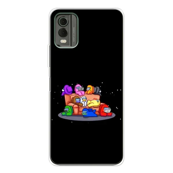 Чехол с принтом «Амонг-ас» для Nokia C32 Чехол с принтом «Амонг-ас» для Nokia C32
