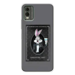 Брендновые Чехлы для Nokia C32 - (PREMIUMPrint) (Бакс Бани LV)