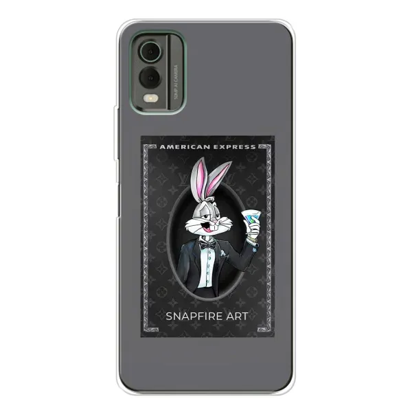 Чехол с принтом «Бакс Бани LV» для Nokia C32