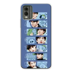 Чехлы BTS для Nokia C32 (AlphaPrint) (Bangtan)