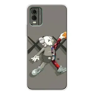 Чехлы для Nokia C32 - Bearbrick Louis Vuitton (PREMIUMPrint) (Беарбрик Джордан)
