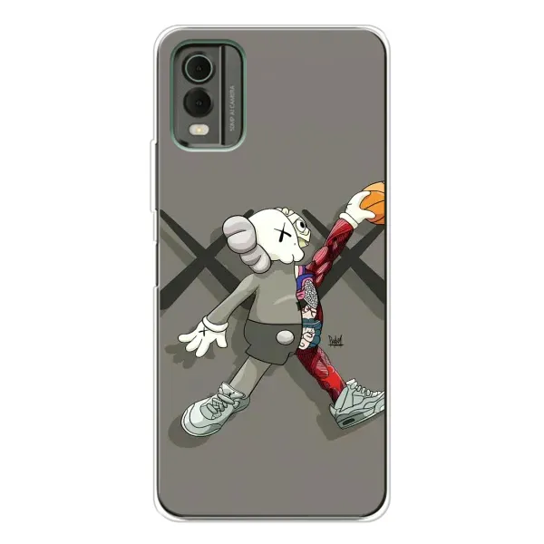 Чехол с принтом «Беарбрик Джордан» для Nokia C32