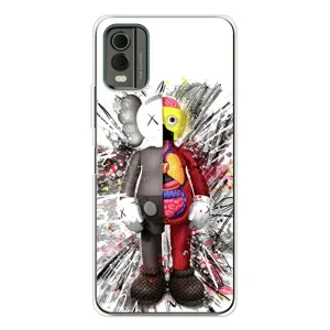 Чехлы для Nokia C32 - Bearbrick Louis Vuitton (PREMIUMPrint) (Беарбрик)
