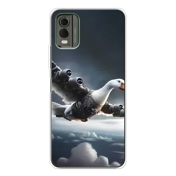 Чехол с принтом «Бомбардини гусини» для Nokia C32 Чехол с принтом «Бомбардини гусини» для Nokia C32