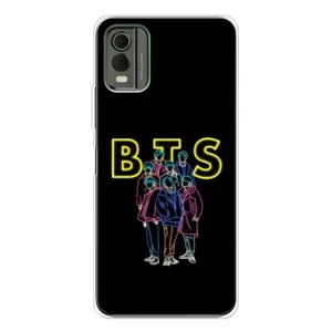 Чехлы BTS для Nokia C32 (AlphaPrint) (BTS стайл)