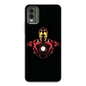 Чехлы с героями Марвел Nokia C32 (VPrint) (Человек железный)