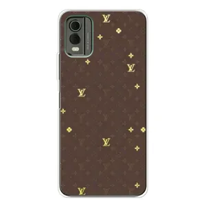 Чехлы Луи Витон для Nokia C32 (AlphaPrint - LOUIS VUITTON) (дизайн Луи Витон)
