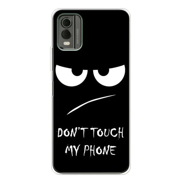 Чехол с принтом «Dont Touch» для Nokia C32 Чехол с принтом «Dont Touch» для Nokia C32