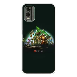 Чехлы с тематикой Киберспорт для Nokia C32 (VPrint) (DOTA 2)