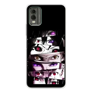Анимешный чехол для Nokia C32 (Глаза Аниме)