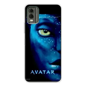 Чехлы с фильма АВАТАР для Nokia C32 (AlphaPrint) (глаз Аватара)