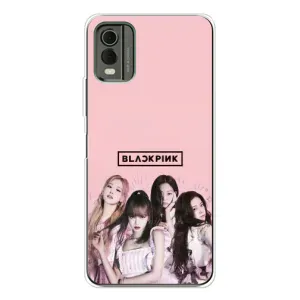 Чехол с музыкальной группой для Nokia C32 (Группа Блэк Пинг)