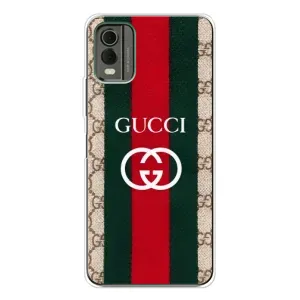 Чехлы ГУЧЧИ для Нокиа С32 (AlphaPrint) (Gucci дизайн)