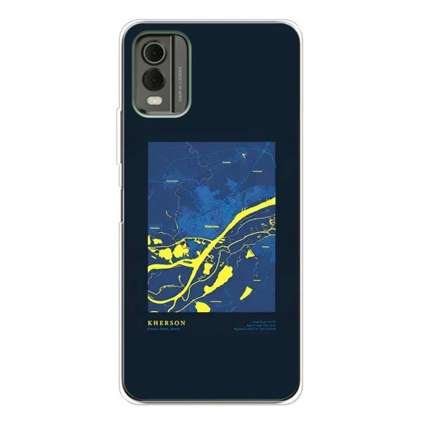 Чехол с принтом «Херсон» для Nokia C32