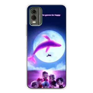 Чехлы BTS для Nokia C32 (AlphaPrint) (КИТ BTS)