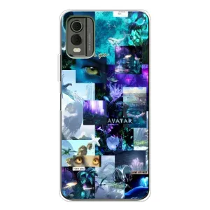Чехлы с фильма АВАТАР для Nokia C32 (AlphaPrint) (коллаж Аватар)